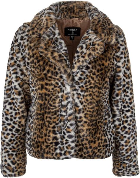 cheetah print fur coat